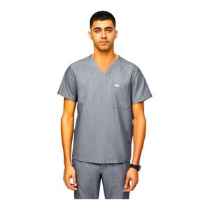 Figs Grey technical collection scrub top sz L. Tags still attached. Never worn